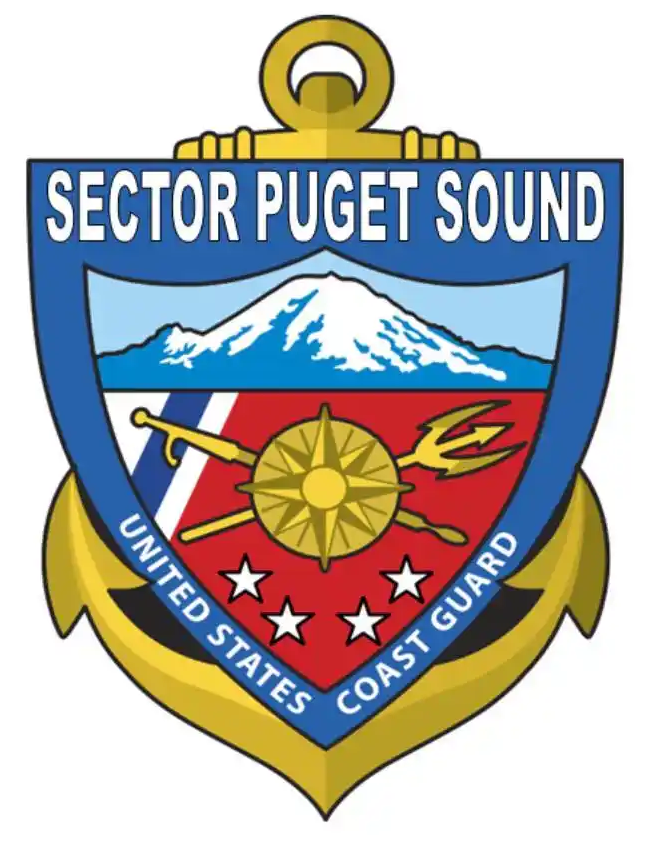 Sector Puget Sound – US Coast Guard Wooden Sign